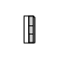 L. 45 x H. 125